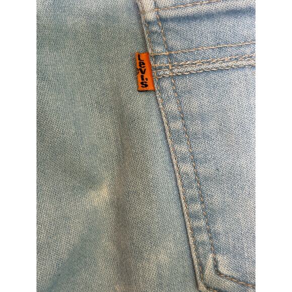 Levi’s with a Skosh vintage distressed painted used jeans size 33 - Picture 8 of 13